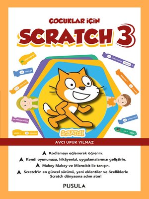 cover image of Çocuklar için Scratch 3